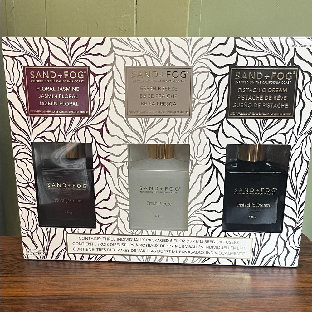 SAND + FOG Reed Diffuser Set
